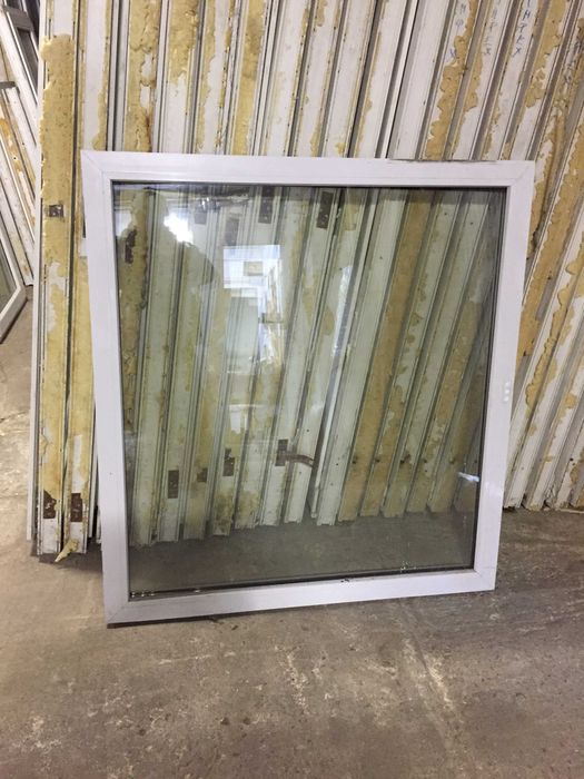 Okno,Okna,Fix,Witryna,używane,z Demontażu PCV 108x150