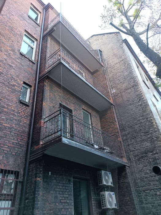 Montaż siatek ochronnych / zabezpieczających