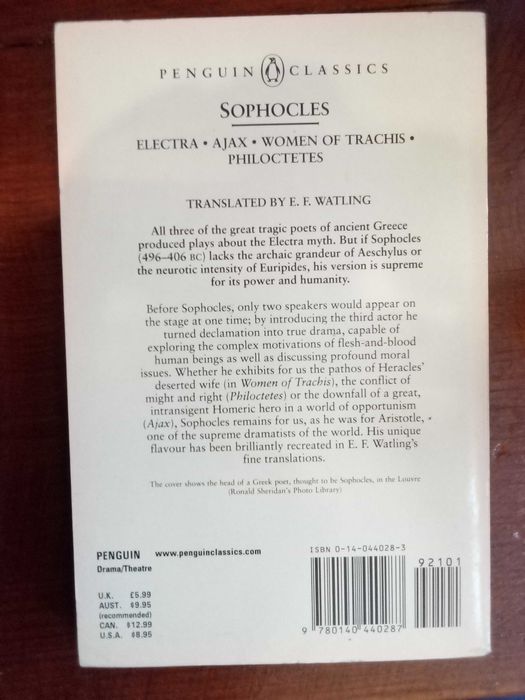 Sophocles - Electra