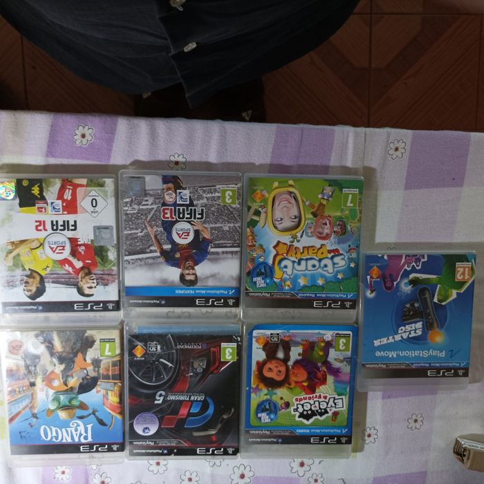 PlayStation 3 mais 7 jogos