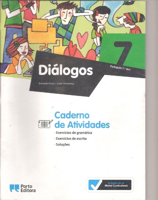 DIÁLOGOS-Manual + Caderno Atividades 7º ANO.