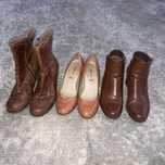 Zestaw buty damskie ze skóry 39