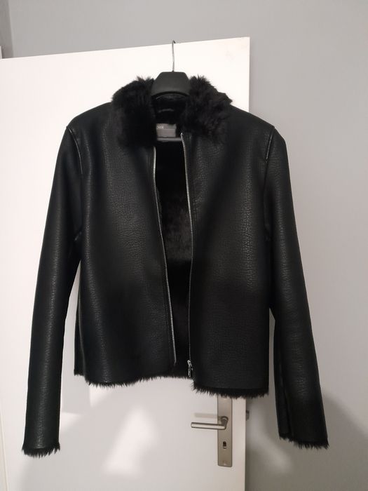 Casaco couro biker ASOS S