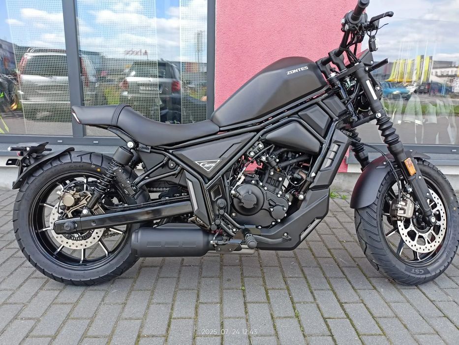 Zontes 125C Bobber, Cruiser Wyświetlacz TFT, Keyless, LED, ABS,15KM, A1, B