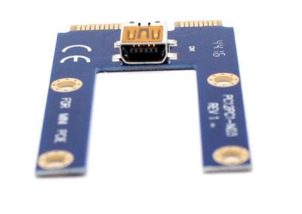 Riser Райзер Mini PCI-E -> USB 3.0 плата+USB шнур МИНИ PCI-E/ exp gdc