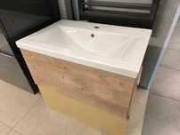 Szafka podwieszana z umywalką ceramiczną 60cm Roca