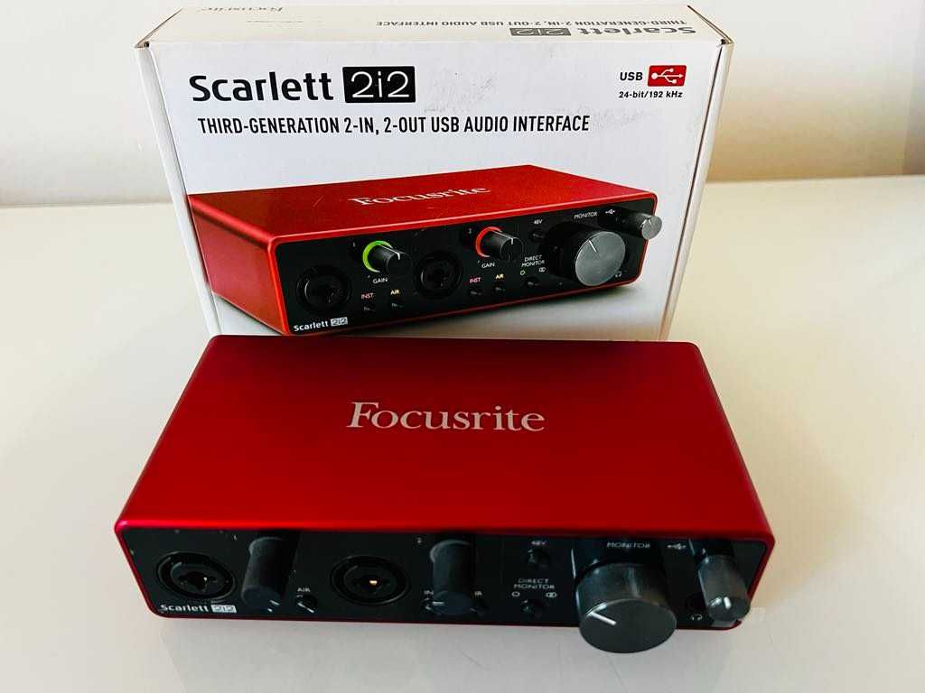 Focusrite Scarlett 2i2 3rd Gen