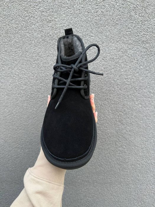 Уггі Жіночі UGG Neumel Black (Замша)