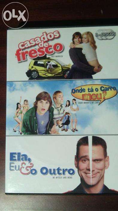 Pack 3 DVD's - Vendo ou Troco