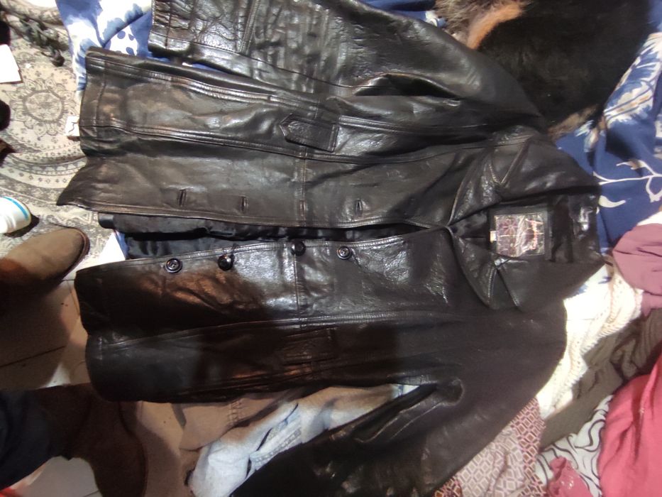 Casaco de pele genuína