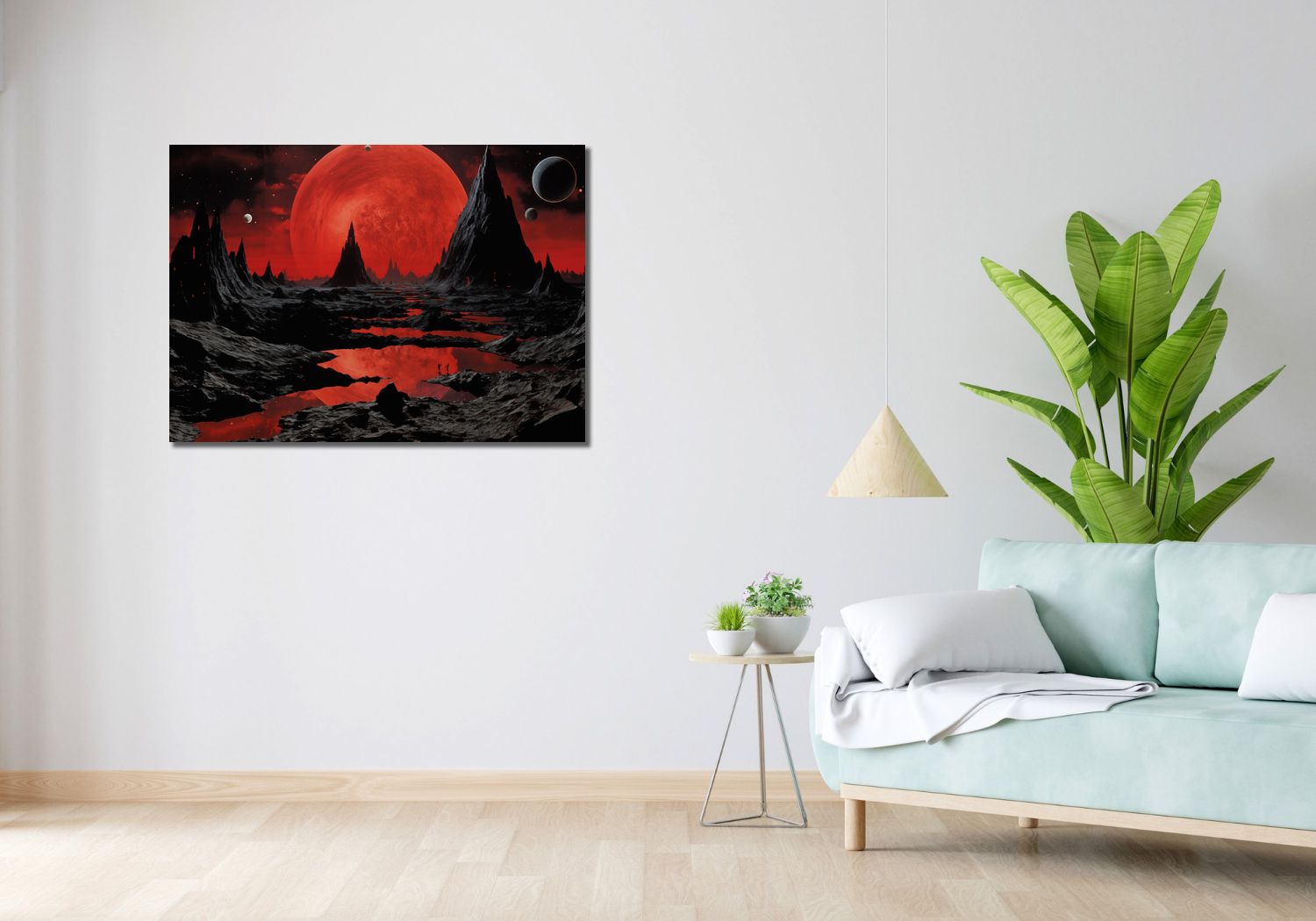 Obraz 100x70cm Pełnia w Oddalonych Krainach