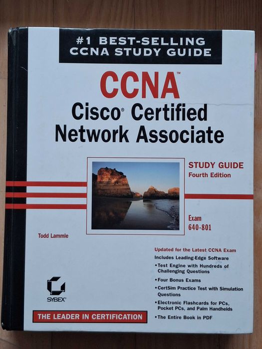 dwie książki o sieciach komputerowych - do nauki Cisco CCNA