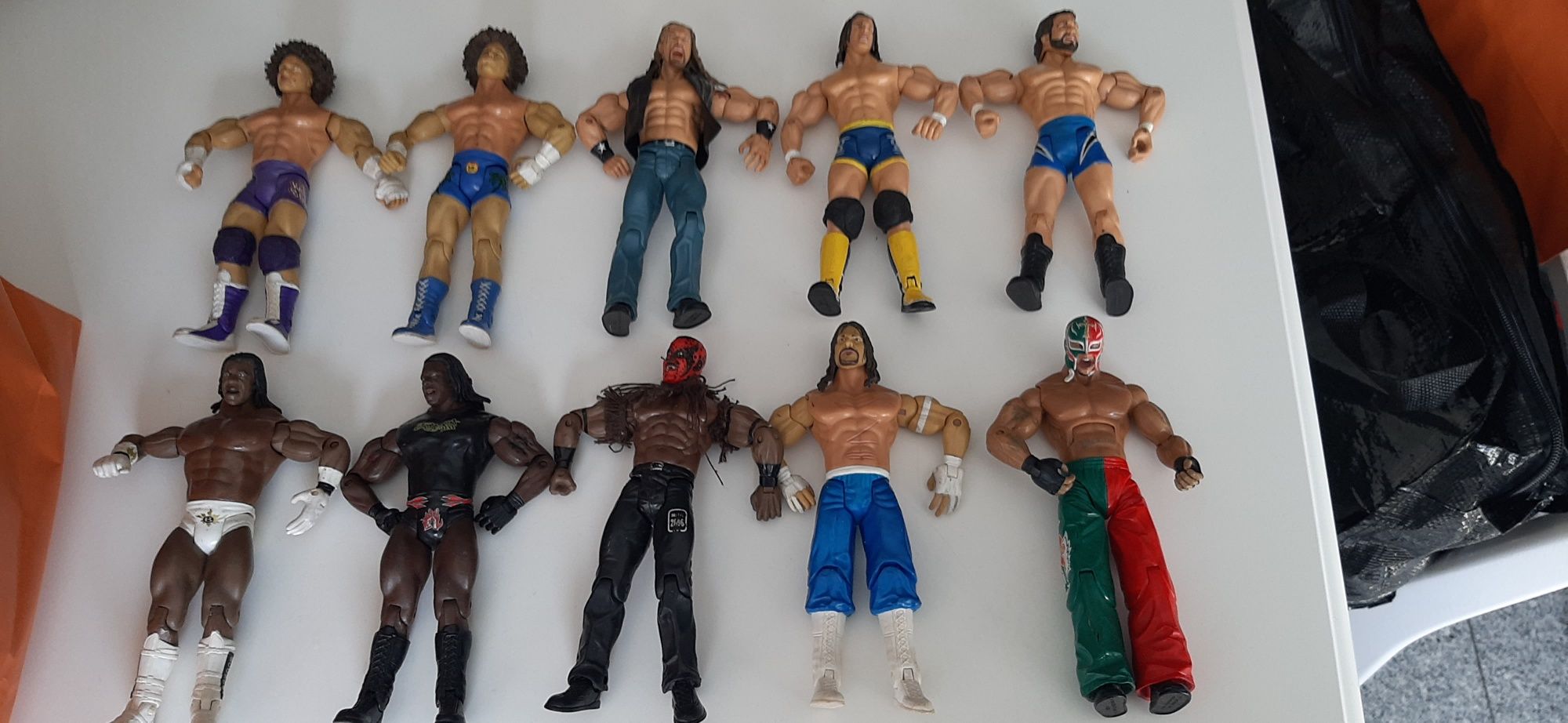 80 figuras Wwe-wrestling