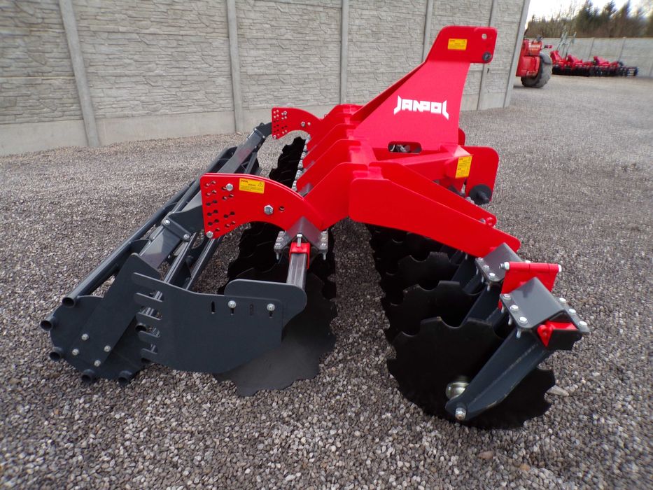 brona talerzowa MEDIUM/ KOMPAKT/ ŚREDNIA janpol/ fi510+ wał