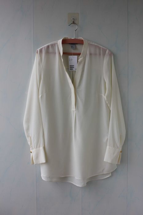 Шовкова блуза h&m , шовк