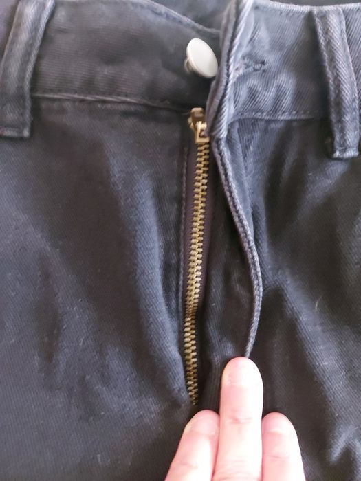 Calças ganga pretas Shein