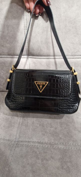 Сумка оригинал Guess, 2 ремня, красивая фурнитура