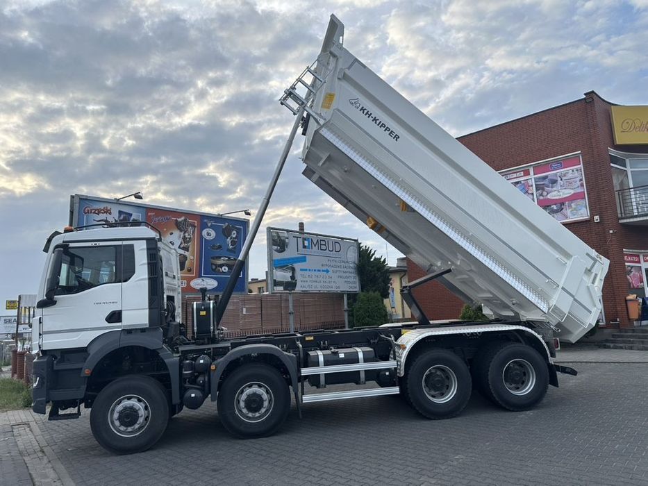 MAN TGS 41.480 8x8 NOWY 2024r Manual KH-KIPER 34t DMC ŁAD 17Ton  MAN HEAVY TGS 41.480 8X8 Nowy KH Kipper DMC 34t ŁAD 17T od ręki