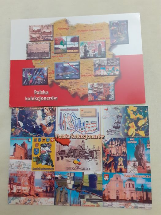 Pocztówki Polska Kolekcjonerow że stemplem Mirosław Żarnowski Pleszew