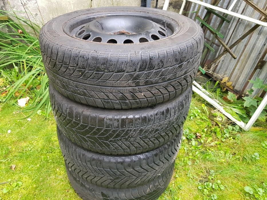 4 koła zimowe 16 cali 5x110. 205/ 55 opel saab alfa audi