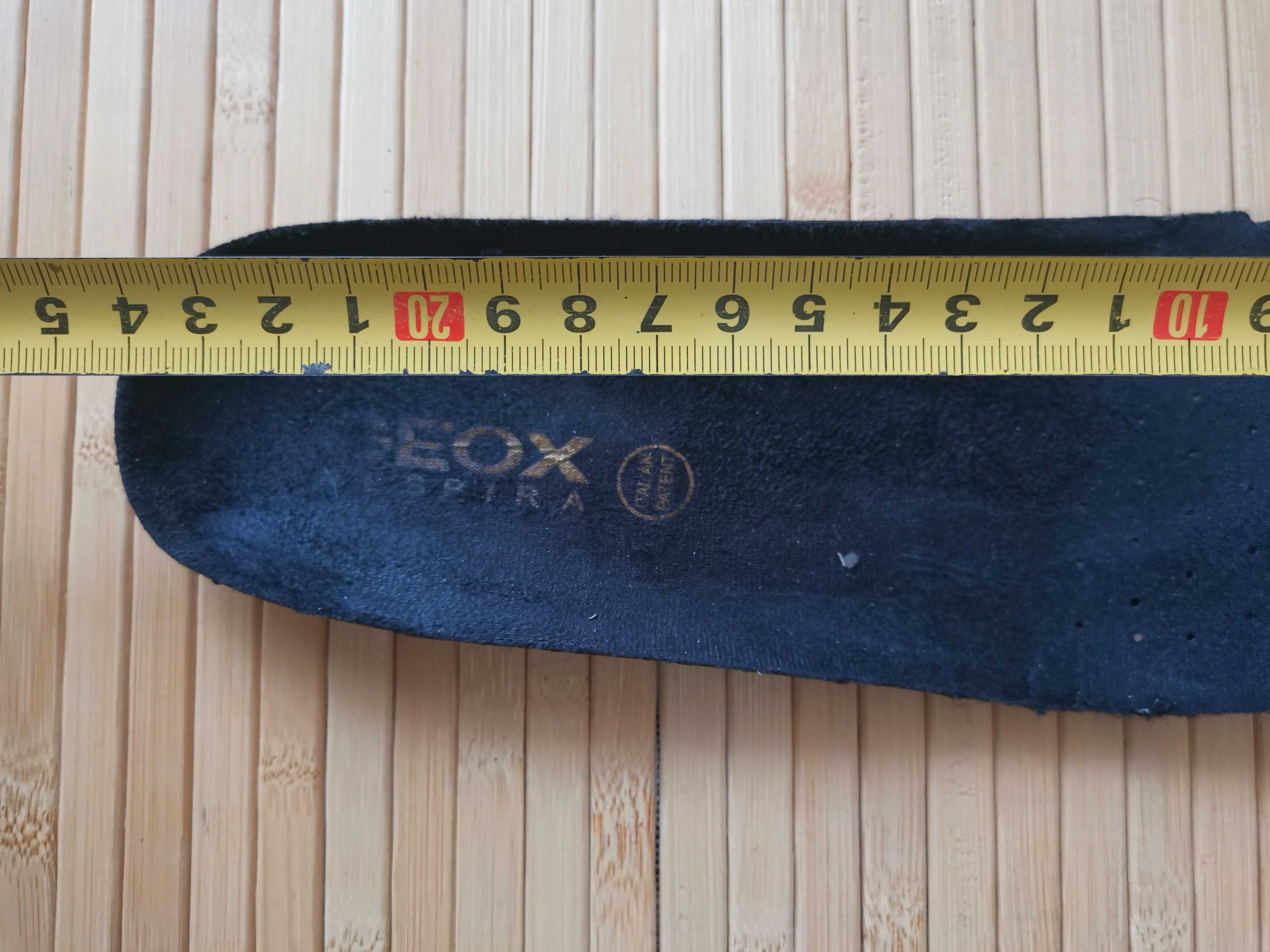 Кожаные сапожки GEOX бренд оригинал - 24 см