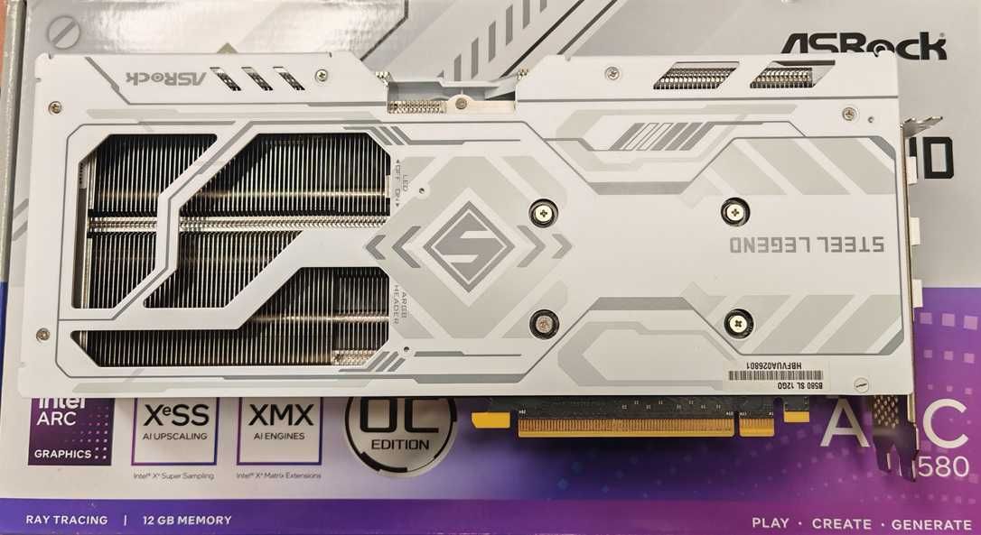 ASRock Arc B580 Steel Legend OC 12GB GDDR6