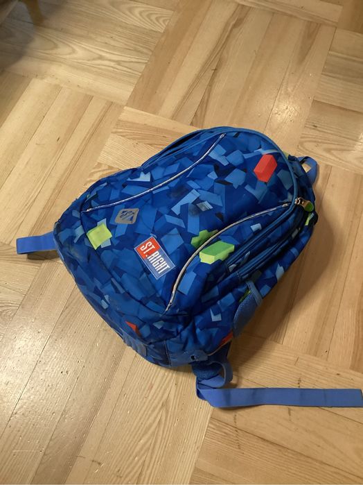 Plecak szkolny odblask wielokomorowy tablet tornister zdrowy kregoslup