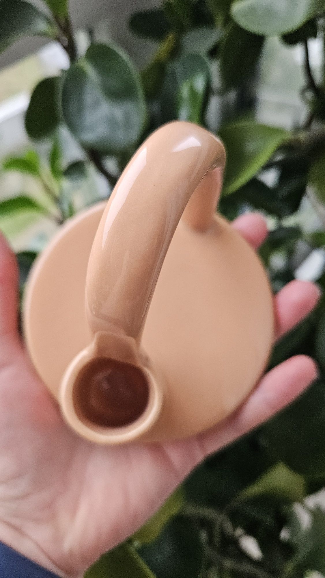 Ceramiczny świecznik