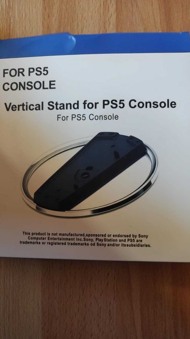 Podstawka pionowa do PS5 Fat PS5 Slim Vertical Stand Bezpieczny Stojak