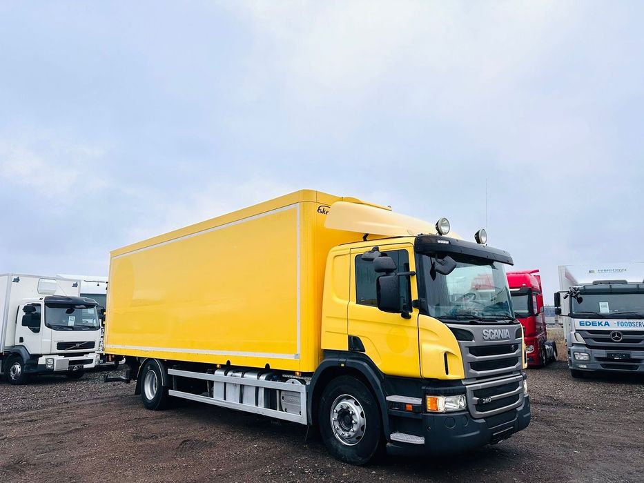 Scania P 360 / WINDA / OGRZEWANA SKRZYNIA