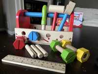 Mini warsztat/ skrzynka na narzędzia/ tool box Bigjigs Toys