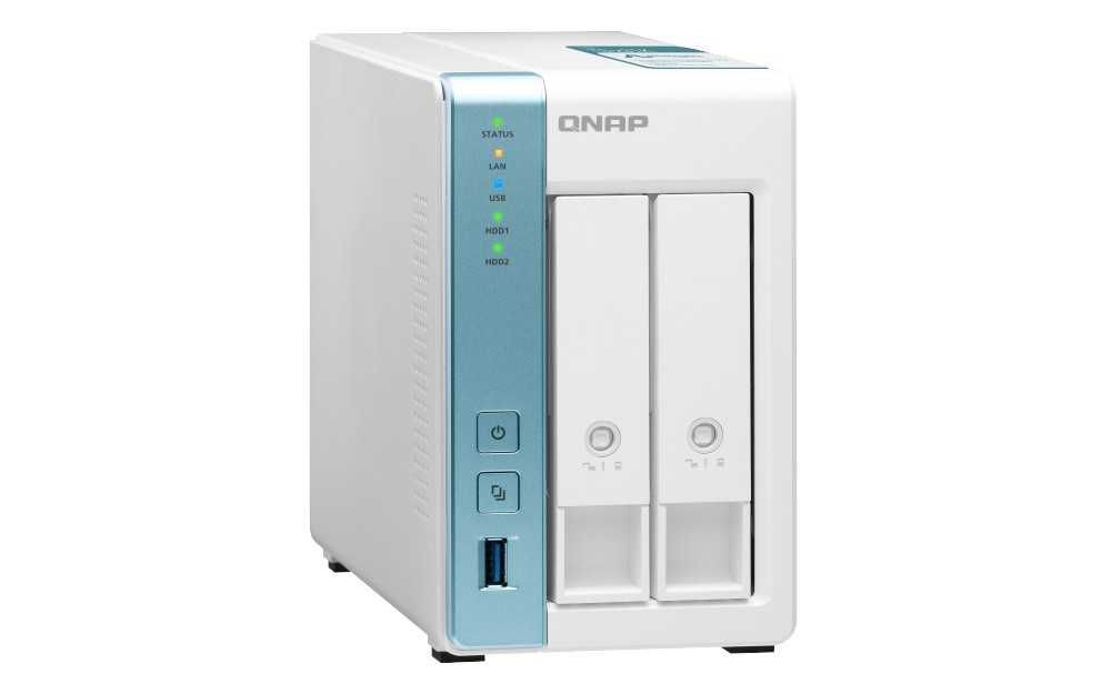 Serwer plików QNAP TS-231K | 2-zatokowy | LAN | ARM 1.7GHz | NAS