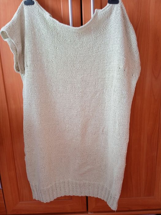 Летняя кофта вязанная спицами