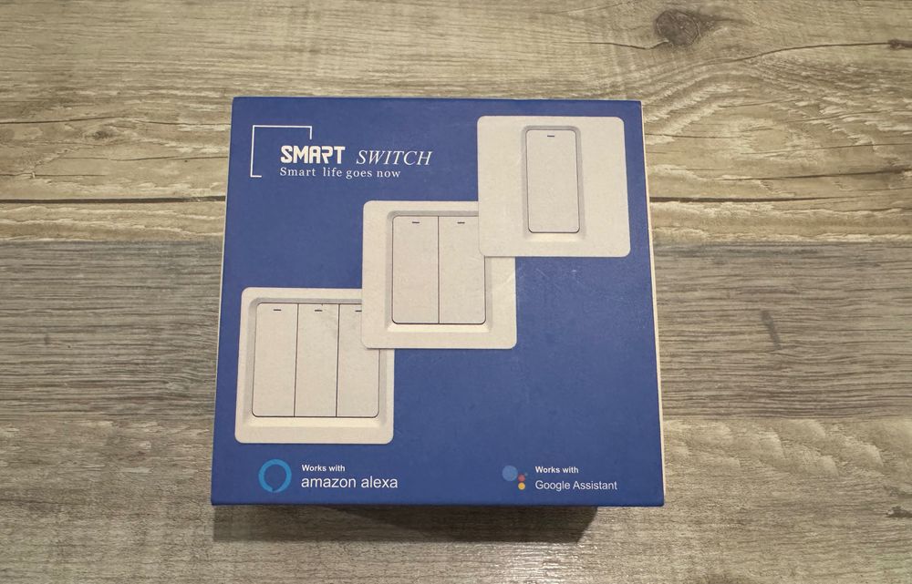 Interruptores Inteligentes WiFi Smart Switch 2-gang - Google/Alexa NEW