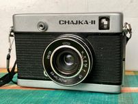 Aparat Chajka II z obiektywem Industar-69 f/2,8 28 mm