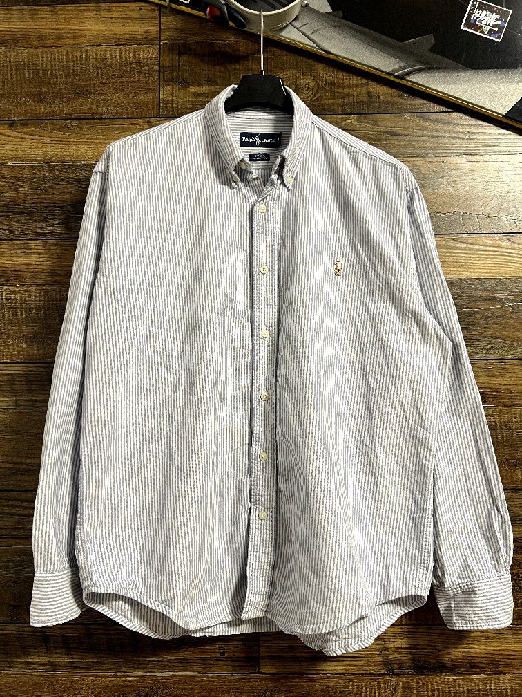Polo Ralph Lauren Oxford Рубашка з довгими рукавами в полоску
