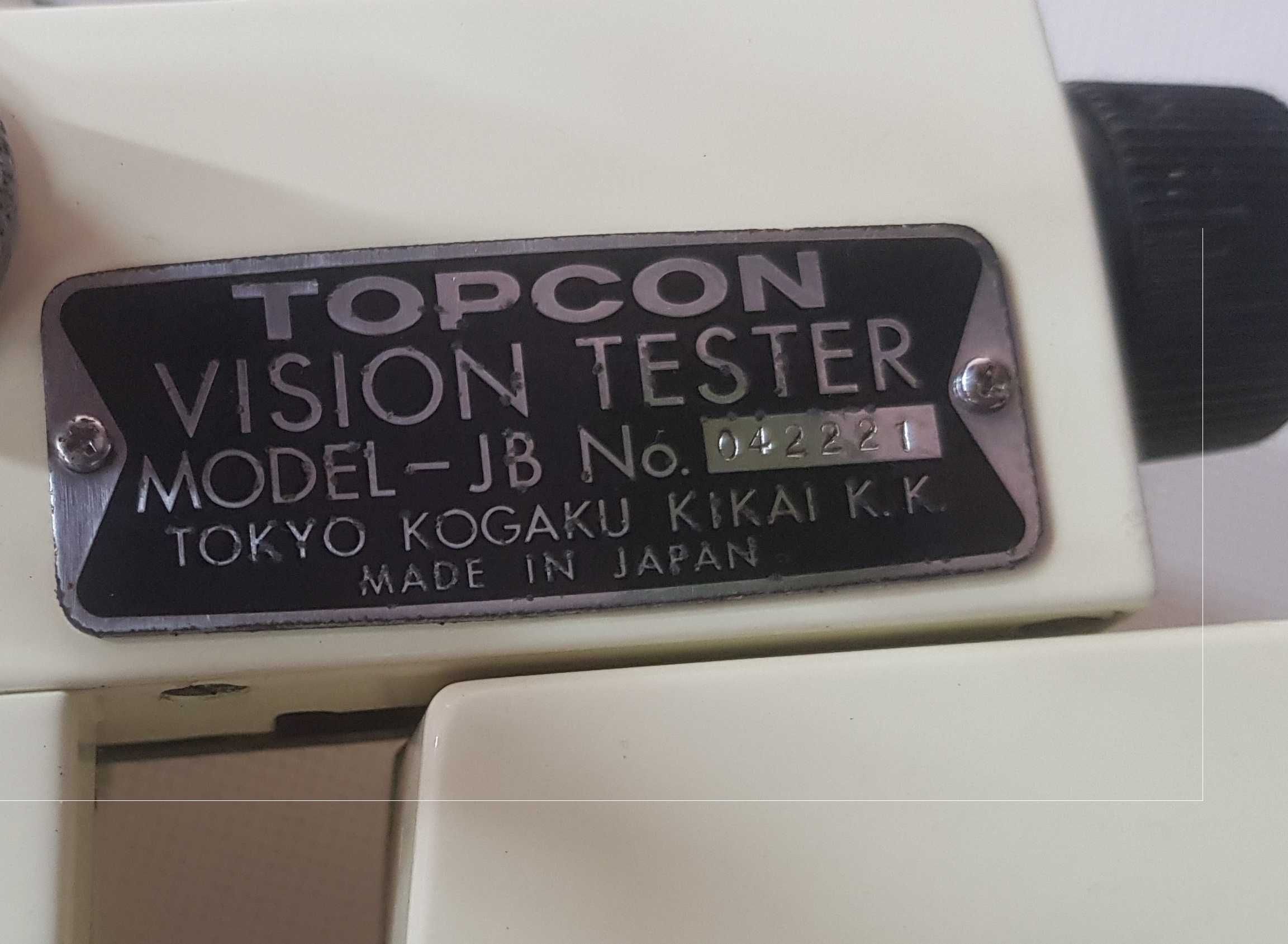 Foropter TOPCON Vision Tester  JB Made in Japan