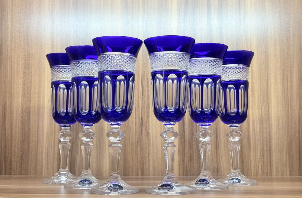 Хрустальные фужеры для шампанского просеко Julia Poland