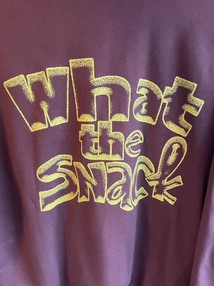 Nowa bluza z kapturem 2005 x E.Wedel What The Snack - rozmiar L