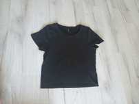 Czarny top damski r XL Cropp
