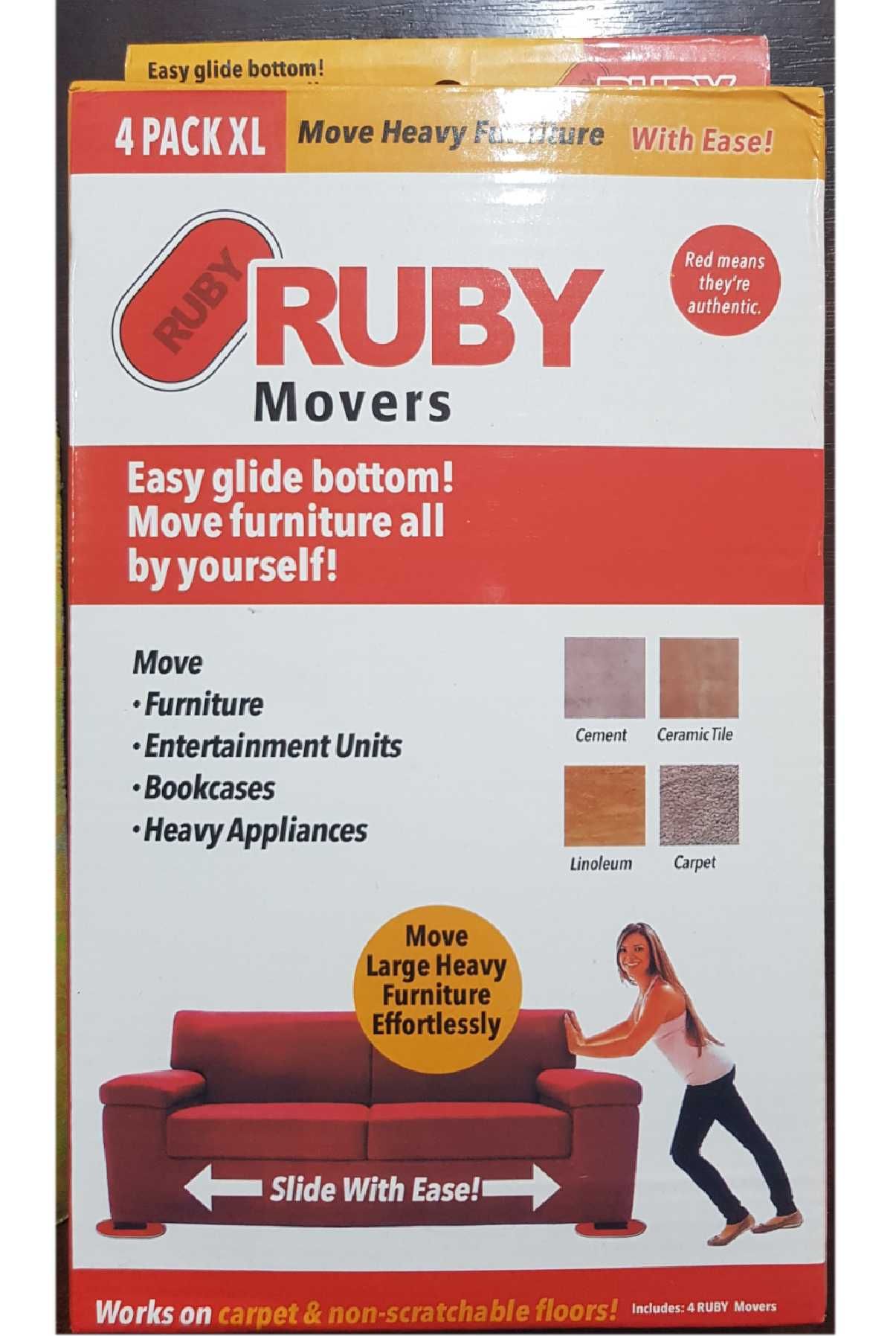 Набір для переміщення меблів RUBY Movers