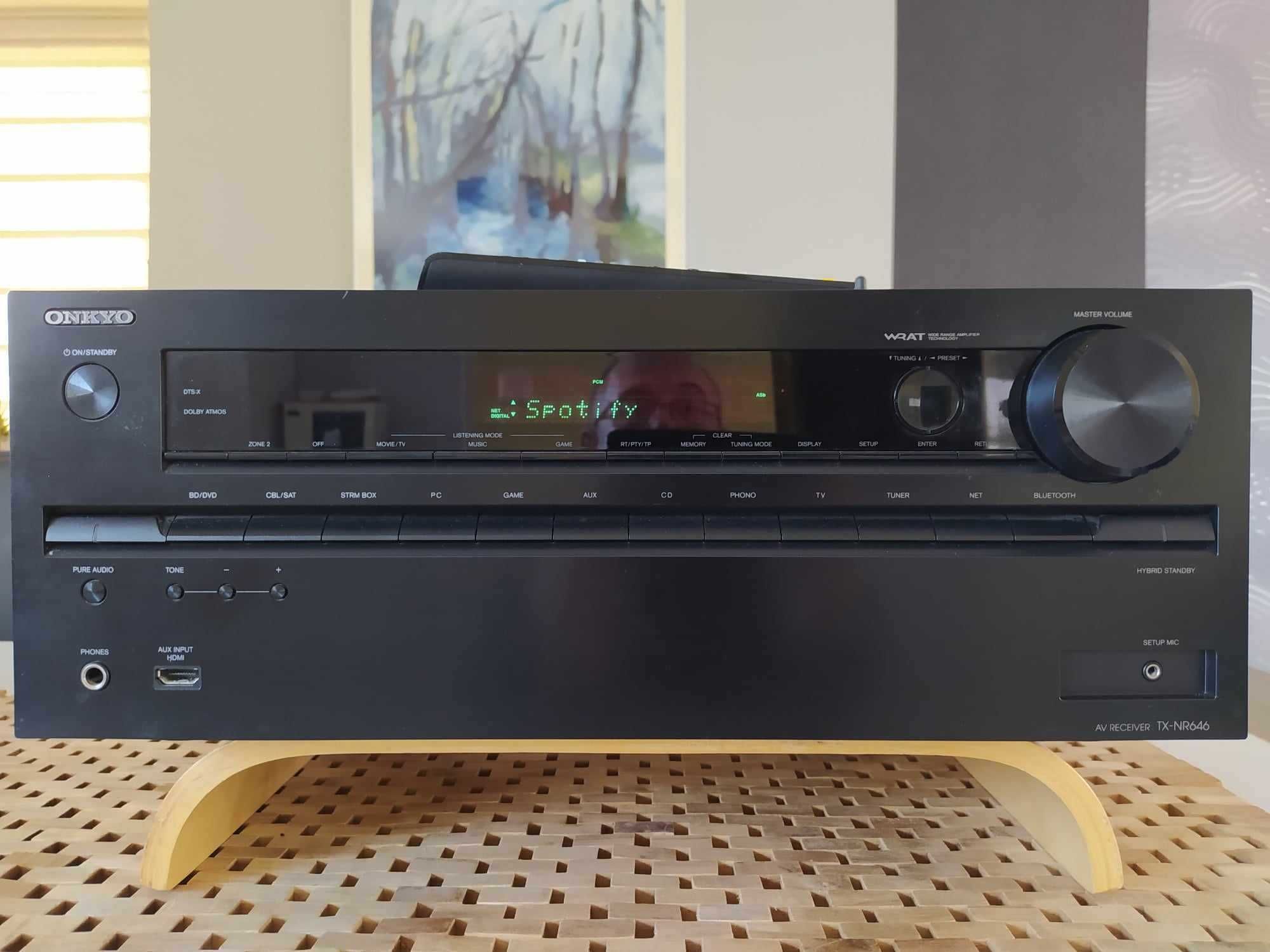 ONKYO NR TX 646   Amplituner  Dolby Atmos /BT/WiFi / USB/