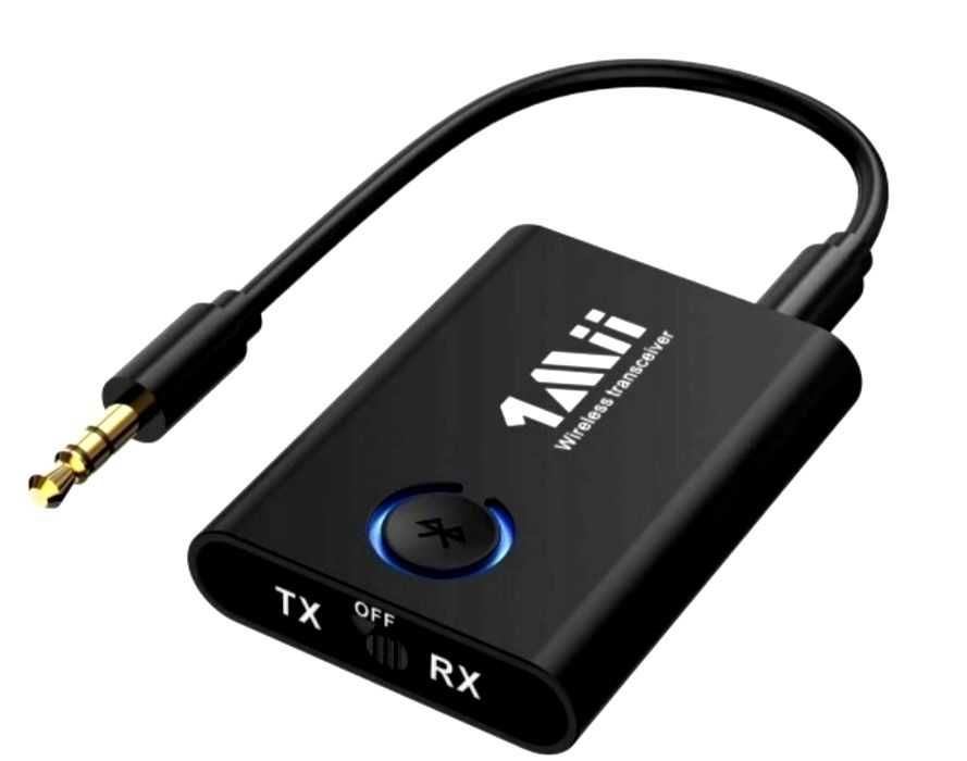 ADAPTER Bluetooth 5.3 do telewizora na słuchawki, nadajnik 2 w 1