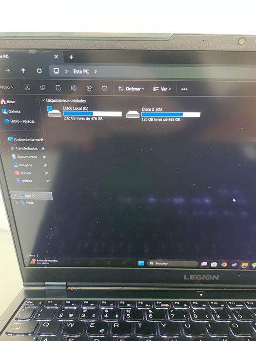 Portátil Lenovo Legion 5 15,6” 15ACH6-862 1 TB SSD 16GB RAM