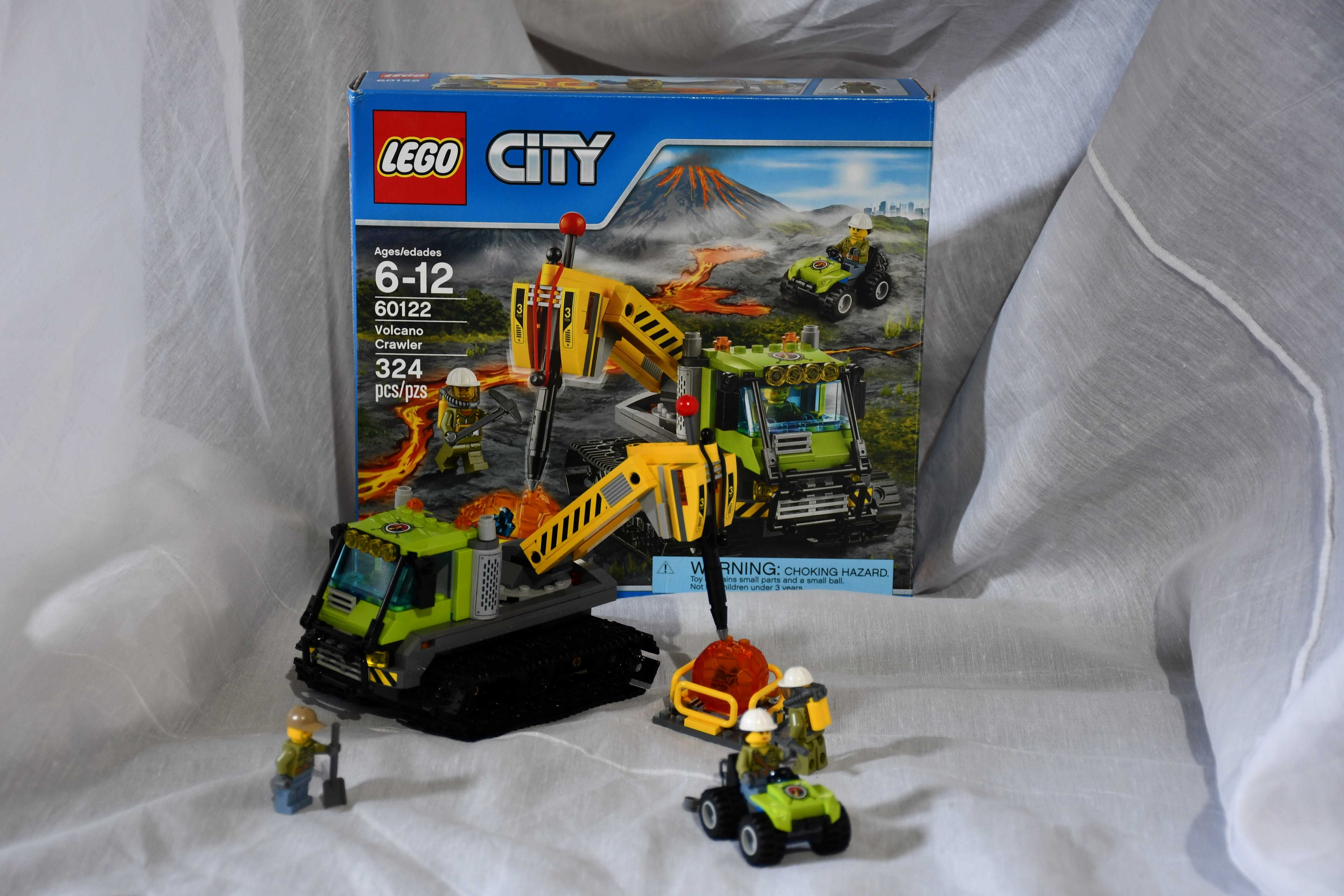 Lego 60122 "łazik wulkaniczny"