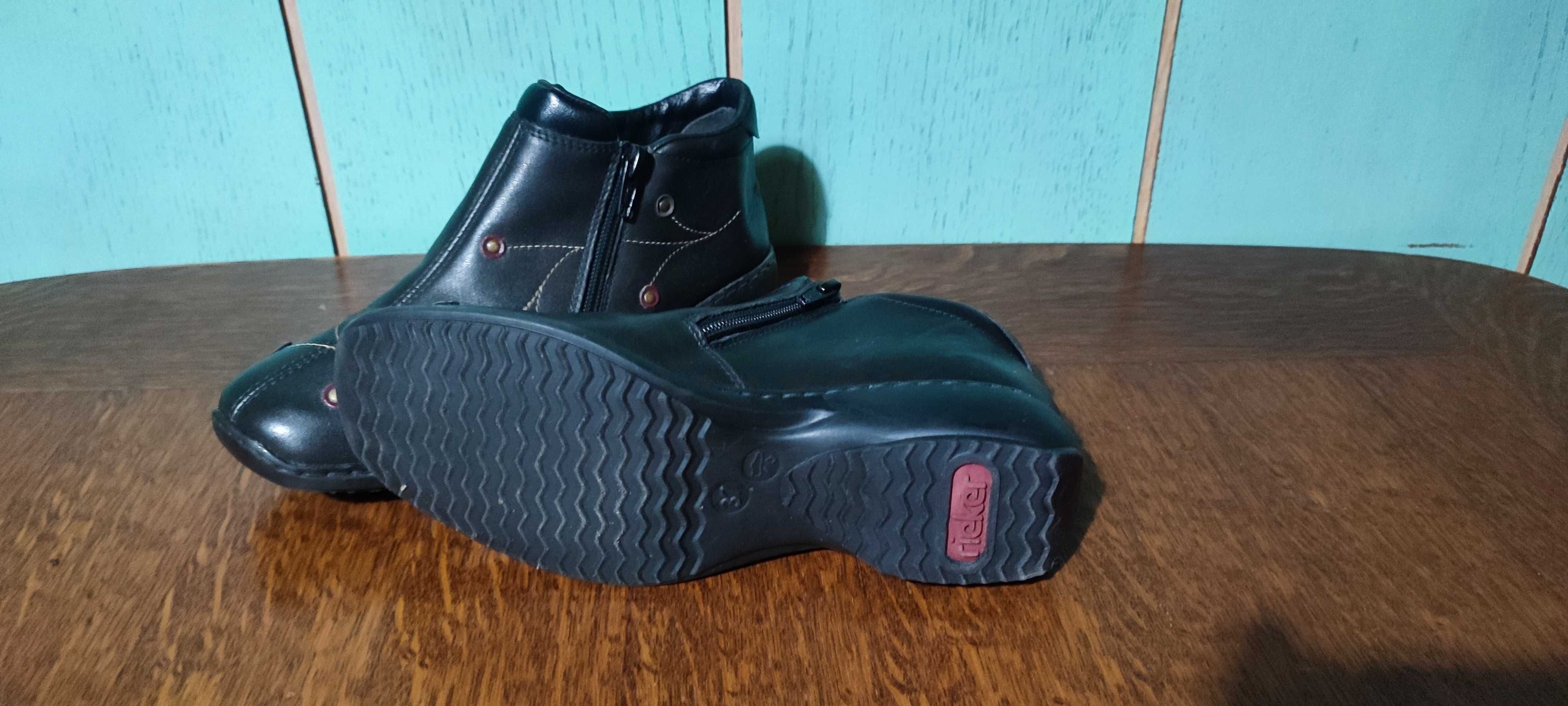 Buty damskie Rieker zimowe rozmiar 37