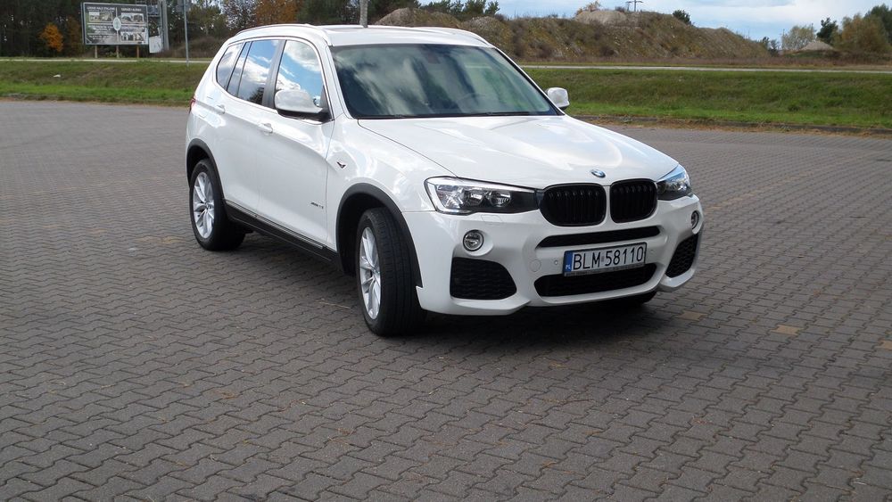 Zadbane BMW X3 2.0 benz. xdrive