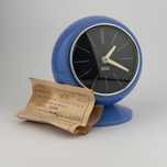 Zegar vintage Predom Metron – design PRL | lata 80. | kolekcjonerski