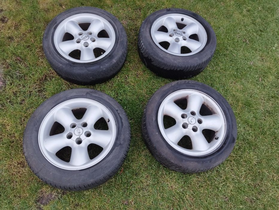 Felgi aluminiowe koła zimowe 16 Opel GM orginalne 5x110 Zafira Vectra