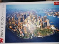 Sprzedam puzzle 1000, panorama Nowego Yorku, kompletne